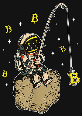 Astronaut Moon Crypto