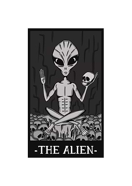 The Alien Tarot Card