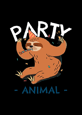 Sloth Party Animal