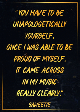 Golden Quote Saweetie