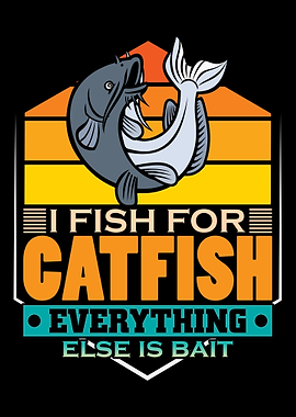 Catfish Angler Fishing