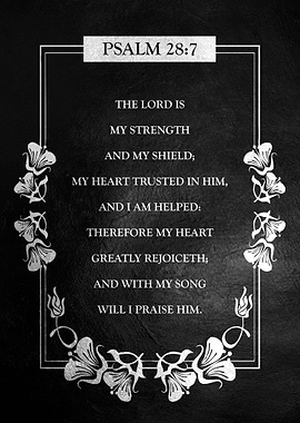 Psalm 28 7