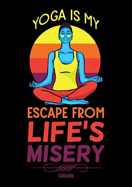 Yoga woman sun Meditation