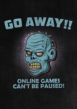 Funny Video Gamer Zombie