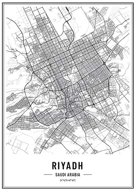 Riyadh saudi arabia poster