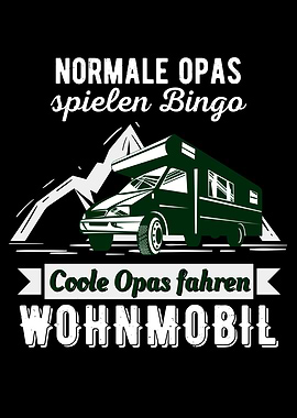 Wohnmobil Opa Camping