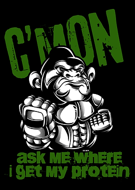 Vegan Diet Protein Gorilla