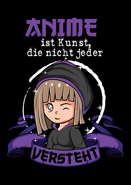 Lustiger Anime Fan Spruch