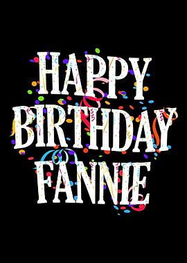 Happy Birthday Fannie