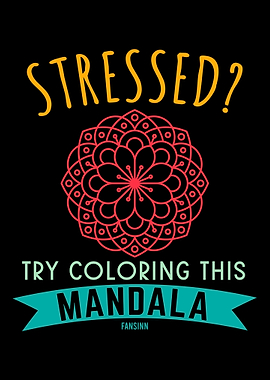 Stress relaxation mandala