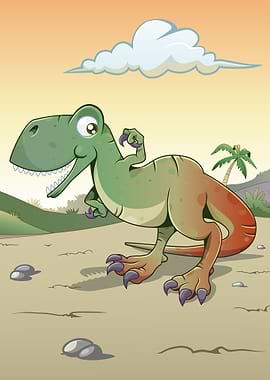 Funny Tyrannosaurus Rex