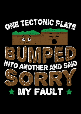 One Tectonic Plate Bumped