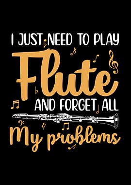 Flute Band Music Gift