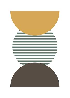 Abstract Stones Poster