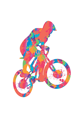 COLORFUL CYCLIST