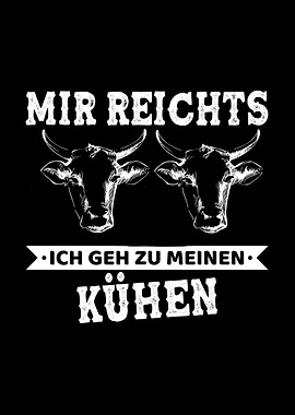 Mir Reichts Kuh Landwirt