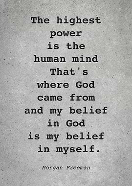 Morgan Freeman Quote L020