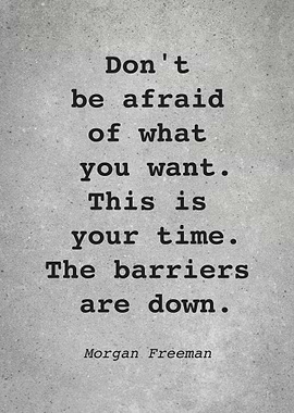 Morgan Freeman Quote L016