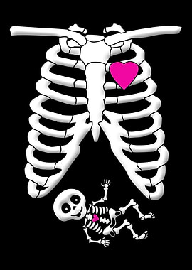 Skeleton Pregnancy Xray