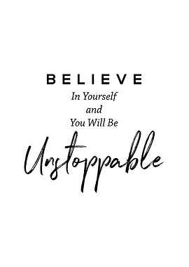 Believe in Yourself Quote