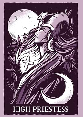 TAROT HIGH PRIESTESS