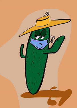 Joe the masked cactus