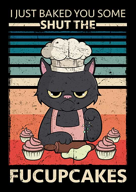 Annoyed Cat Fucupcakes