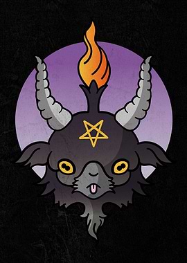 baphomet kawaii