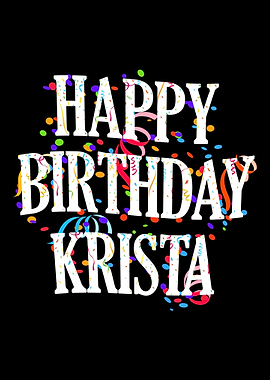 Happy Birthday Krista