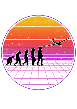 Glider Evolution Vaporwave