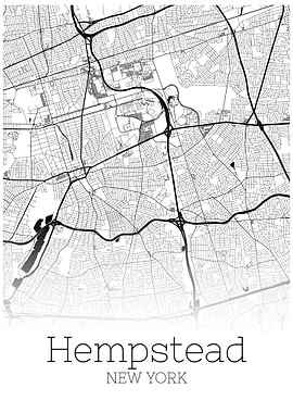 Hempstead New Yorkcity map