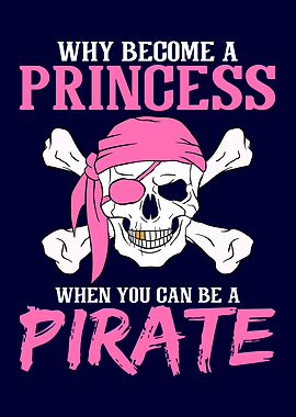 Pirate Girl Pirate Gift