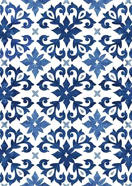 Moroccan Floral Tile 05