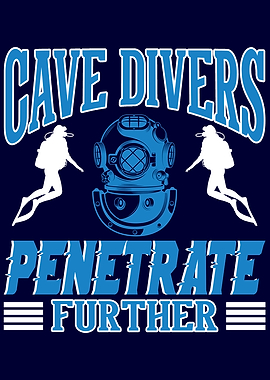 Cave Divers Penetrate