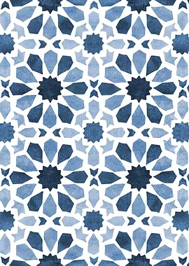 Moroccan Floral Tile 02