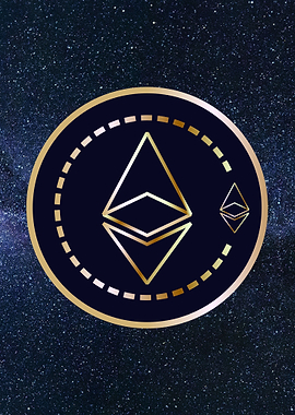 Ethereum Symbol in Galaxy