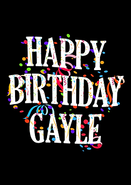 Happy Birthday Gayle