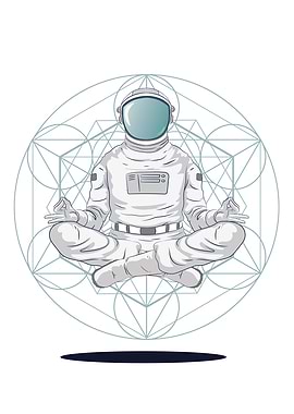 ASTRONAUT SPACE MEDITATION