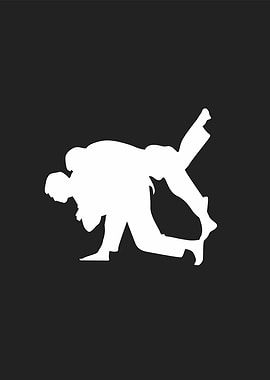 martial art silhouette4