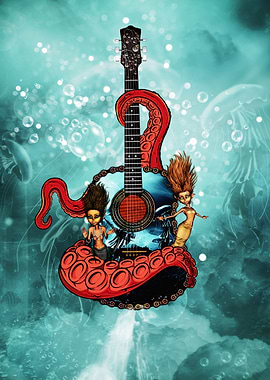 Awesome fantasy guitar
