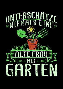 Gaertnerin Frau Garten