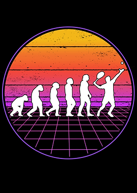 Tennis Evolution Vaporwave