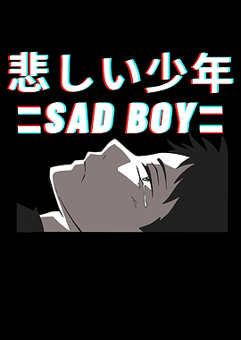 ANIME BOY KANJI WRITING