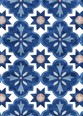 Moroccan Floral Tile 25