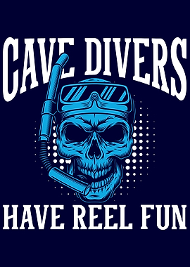 Cave Divers Have reel Fun