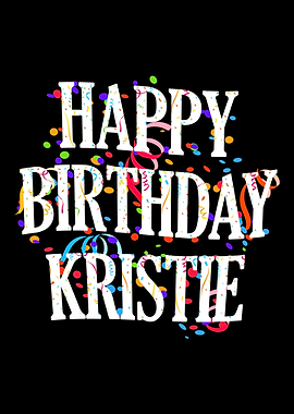 Happy Birthday Kristie