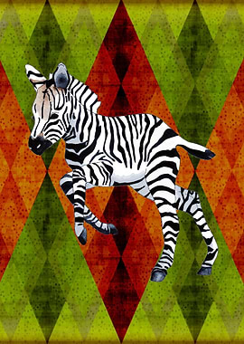 Zebra poster