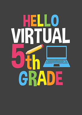 Funny Hello Virtual fifth