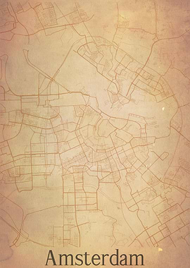 Amsterdam City Map