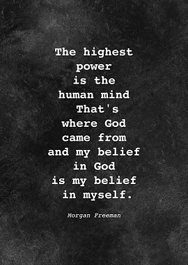 Morgan Freeman Quote D020